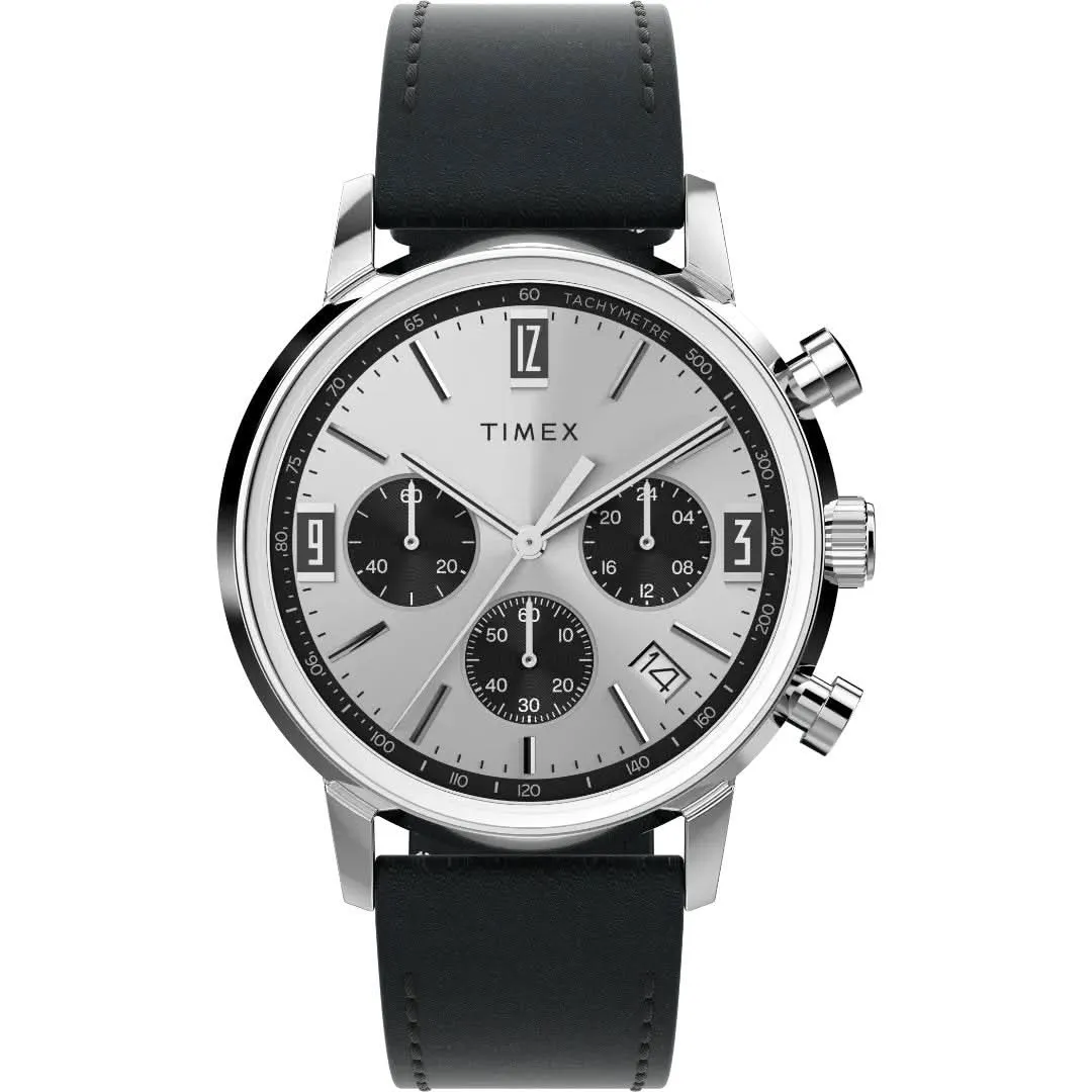 Montre Timex Gents Marlin Cadran Argent TW2W10300