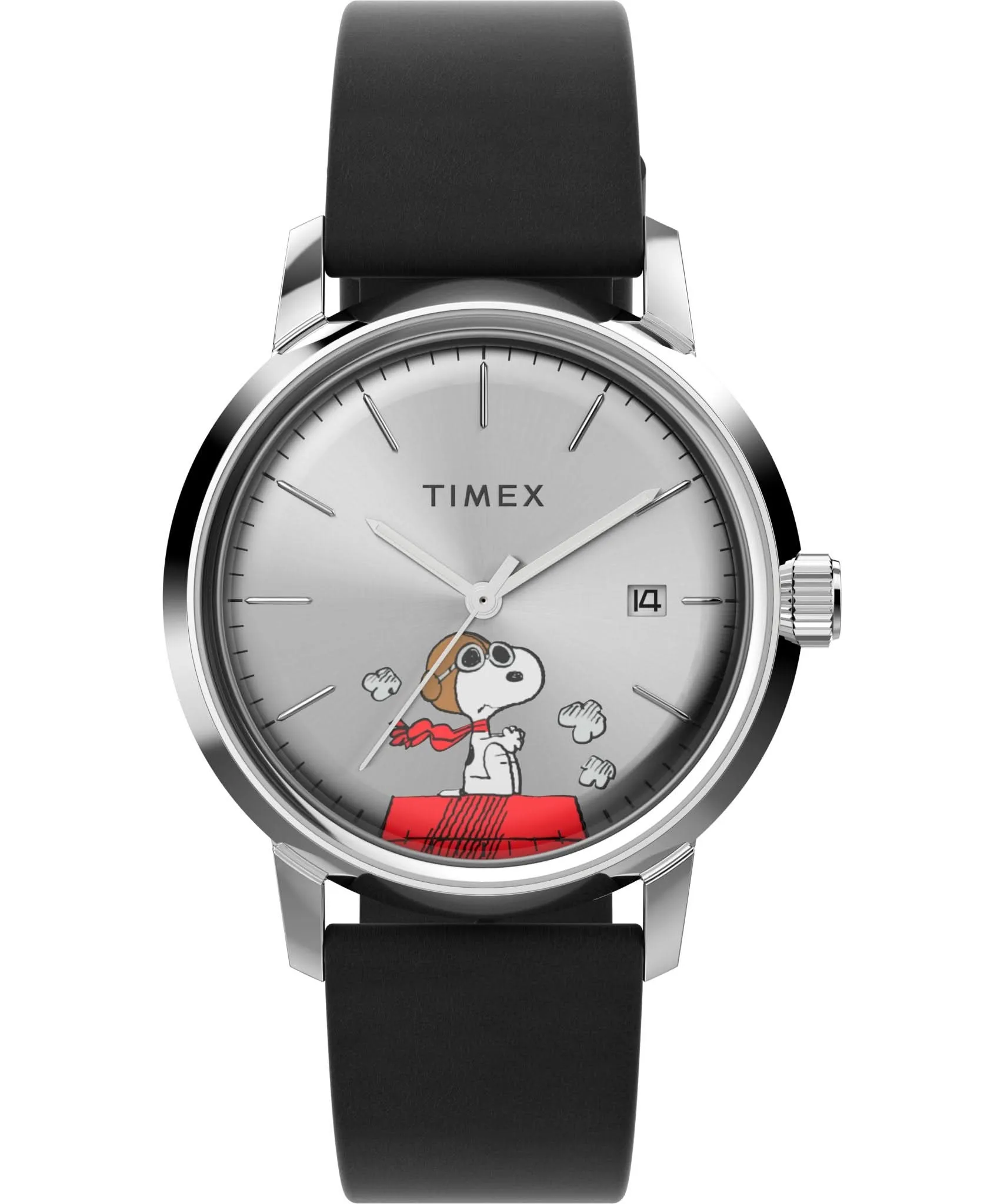Montre Timex Gents Peanuts en finition argentée TW2W49600