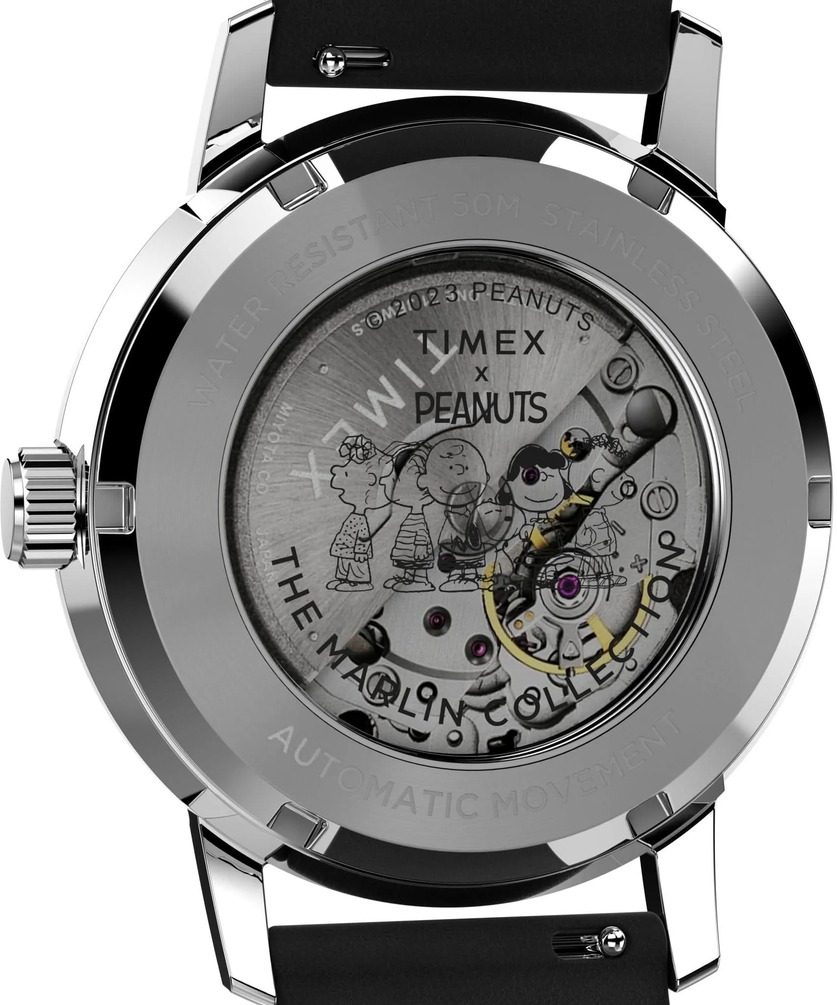 Montre Timex Gents Peanuts en finition argentée TW2W49600