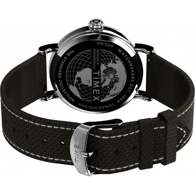 Montre Timex Gents Standard en finition argentée TW2V44100