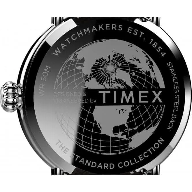 Montre Timex Gents Standard en finition argentée TW2V44100
