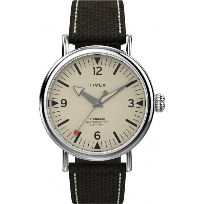 Montre Timex Gents Standard en finition argentée TW2V44100