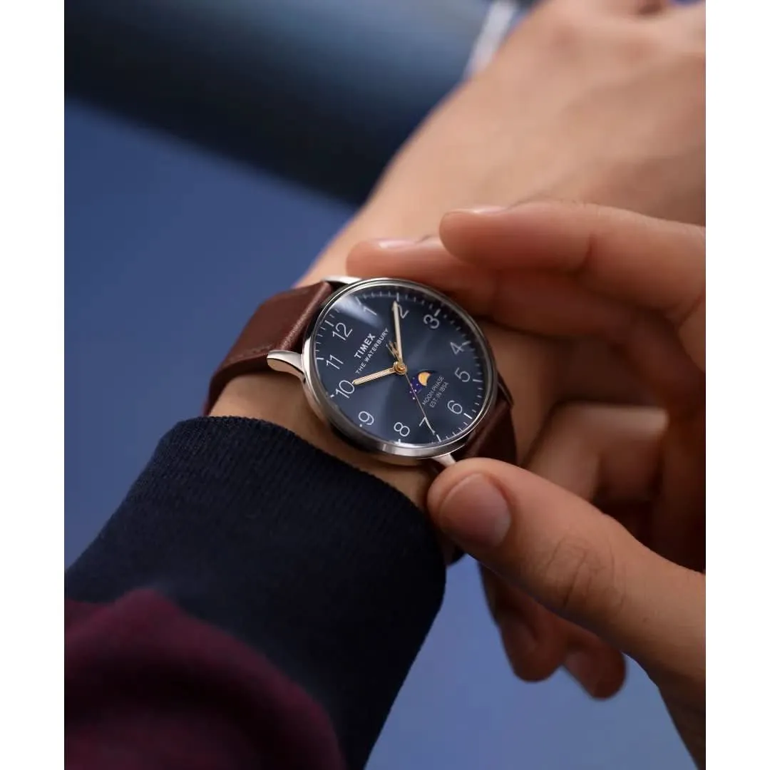Montre Timex Gents Waterbury Bleu TW2W75600