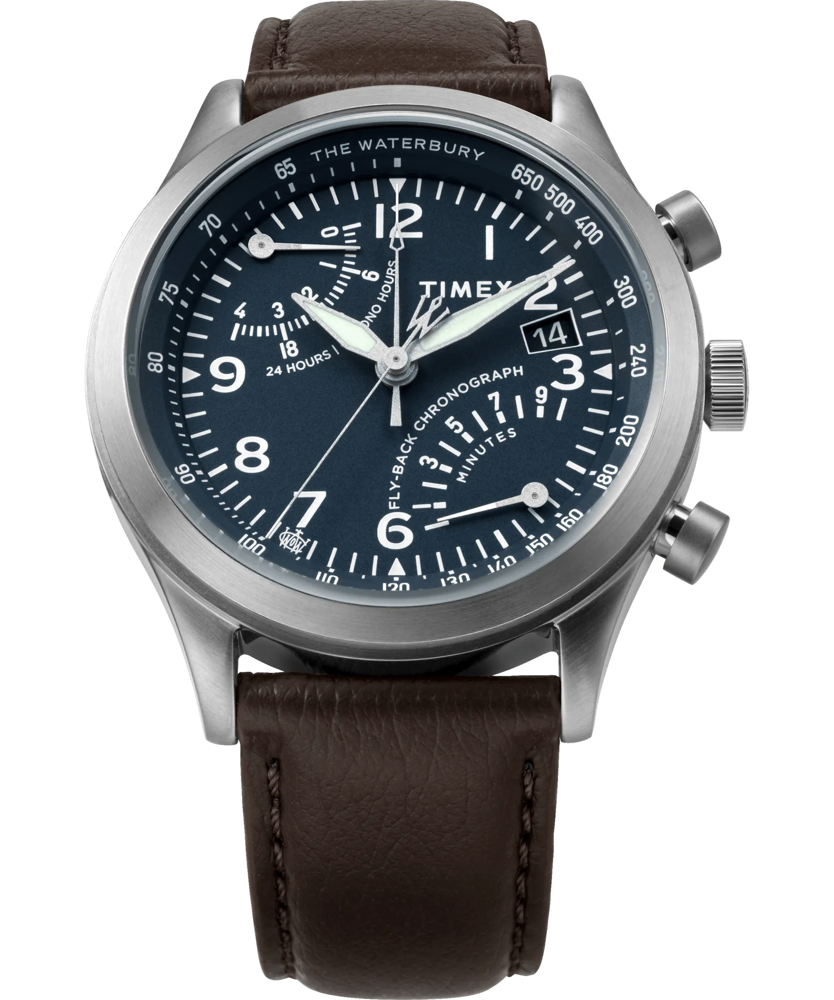 Montre Timex Gents Waterbury Traditionnelle Bleue TW2W47900