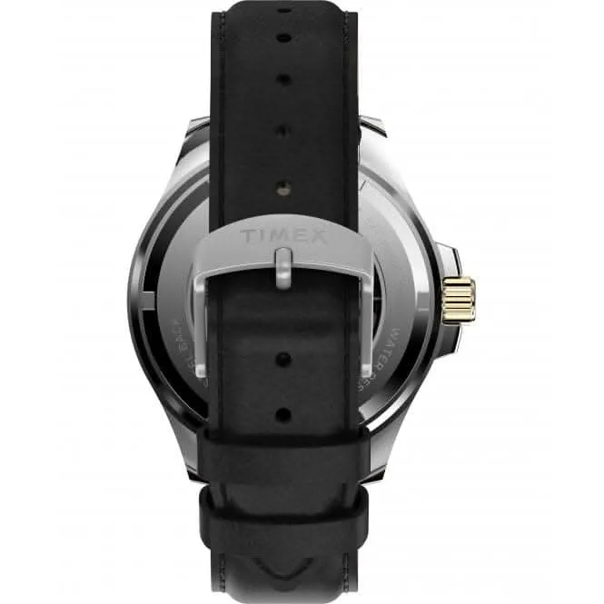 Montre Timex Harborside Coast Automatique à Bracelet en Cuir TW2V72200