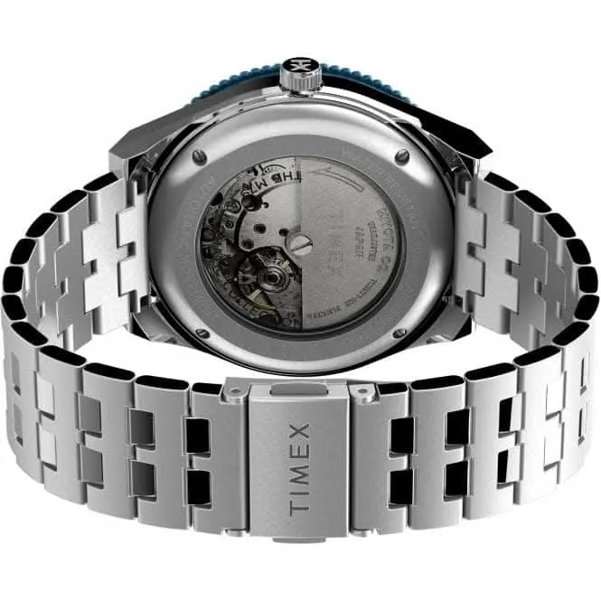 Montre Timex Lab en acier inoxydable noir TW2V25100
