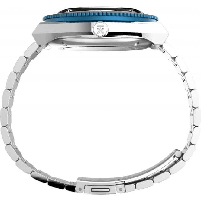 Montre Timex Lab en acier inoxydable noir TW2V25100