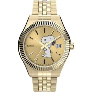 Timex Legacy x Peanuts Montre bracelet en acier inoxydable TW2V47300
