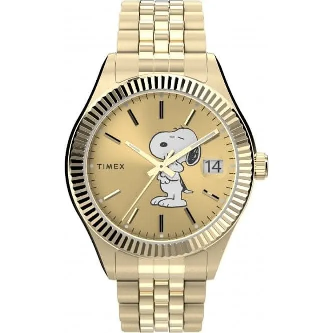 Timex Legacy x Peanuts Montre bracelet en acier inoxydable TW2V47300