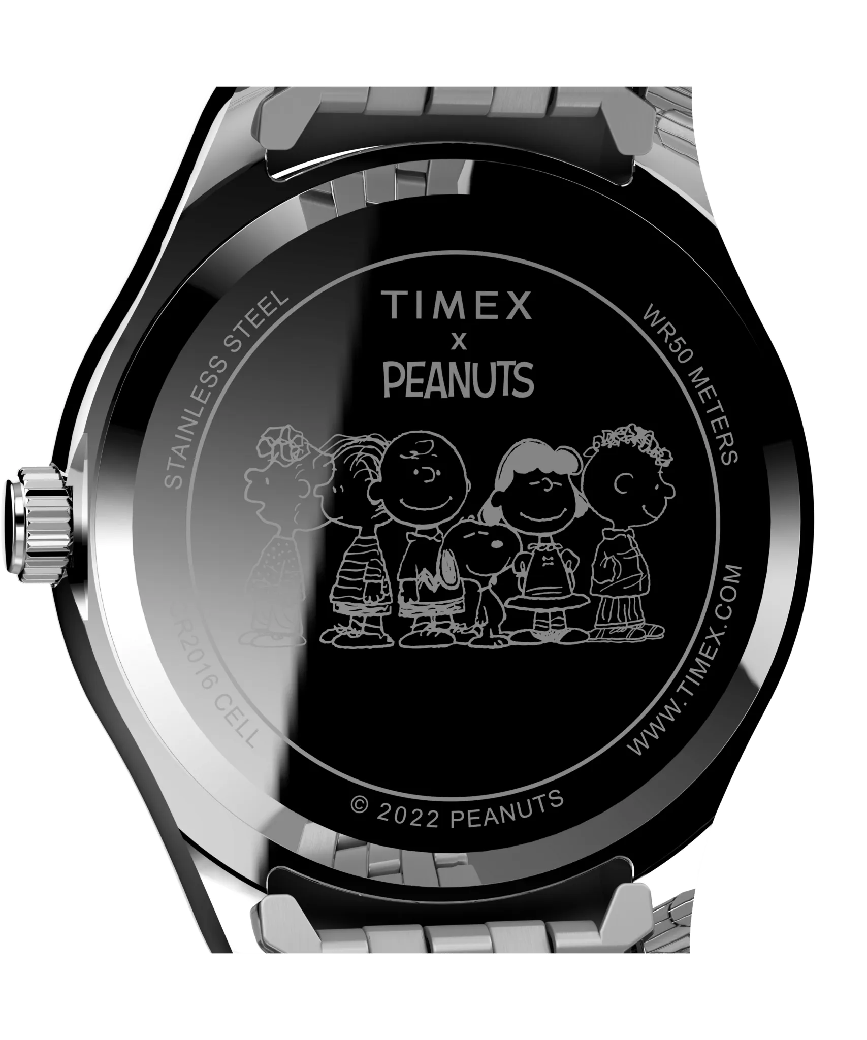 Timex Legacy x Peanuts Montre bracelet en acier inoxydable TW2V47400