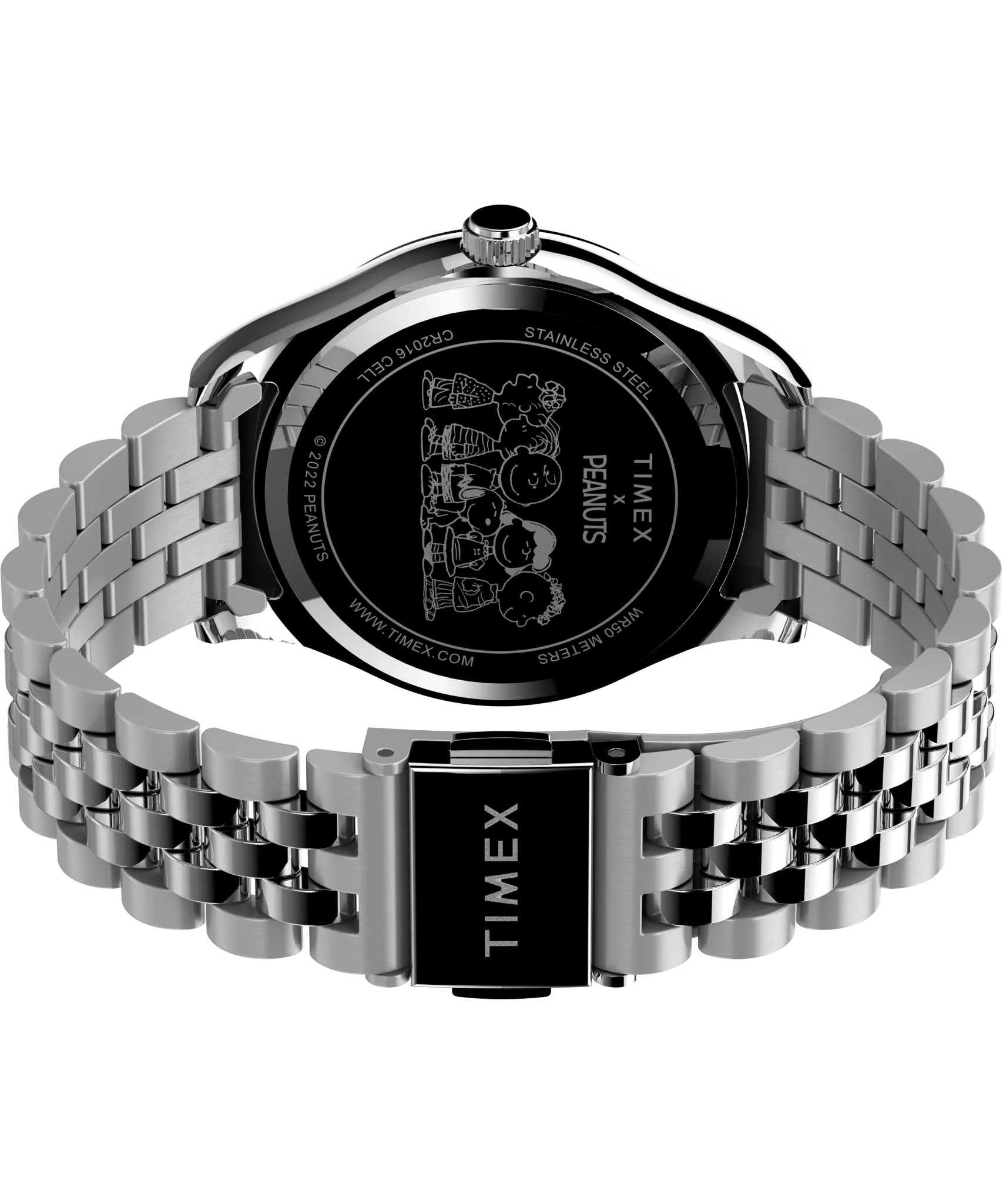 Timex Legacy x Peanuts Montre bracelet en acier inoxydable TW2V47400