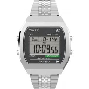 Timex Unisex Lab Timex 80 Montre en acier inoxydable TW2V74200