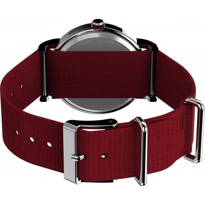 Timex Montre Unisexe Weekender Rouge TW2V29900