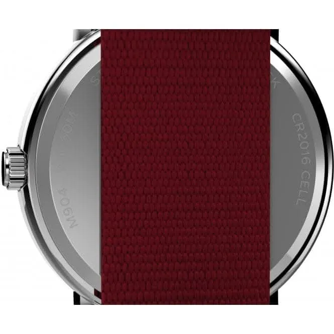Timex Montre Unisexe Weekender Rouge TW2V29900