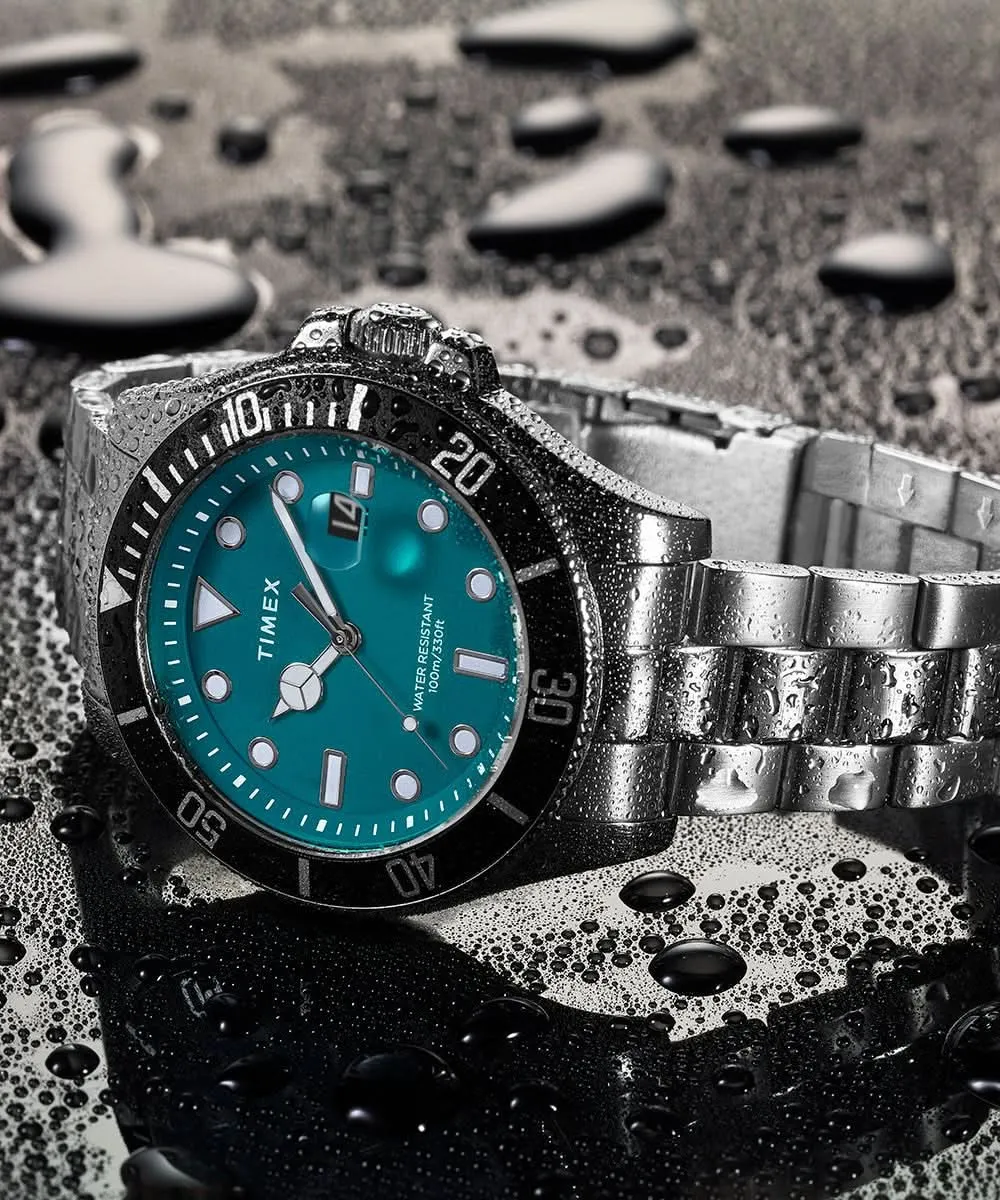 Montre Timex Harborside Coast avec bracelet en acier inoxydable TW2V91900