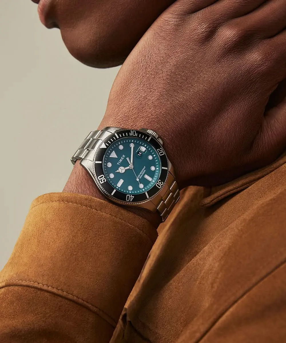 Montre Timex Harborside Coast avec bracelet en acier inoxydable TW2V91900