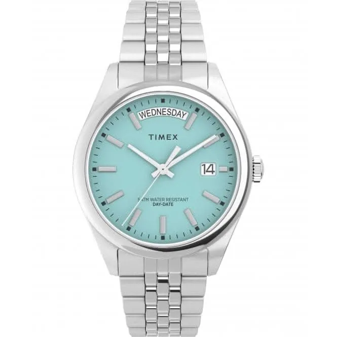 Timex Legacy Jour et Date Montre Bracelet en Acier Inoxydable TW2V68400
