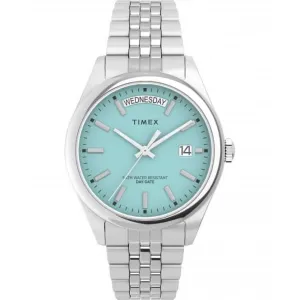 Timex Legacy Jour et Date Montre Bracelet en Acier Inoxydable TW2V68400