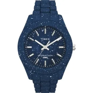 Montre Timex Legacy Ocean avec bracelet en plastique recyclé TW2V37400
