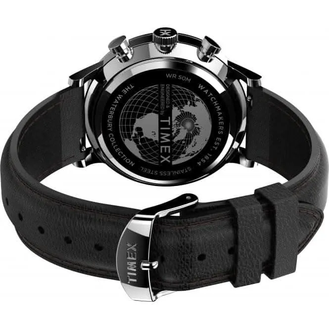 Timex Waterbury Classic Chronograph Montre en cuir TW2U88300