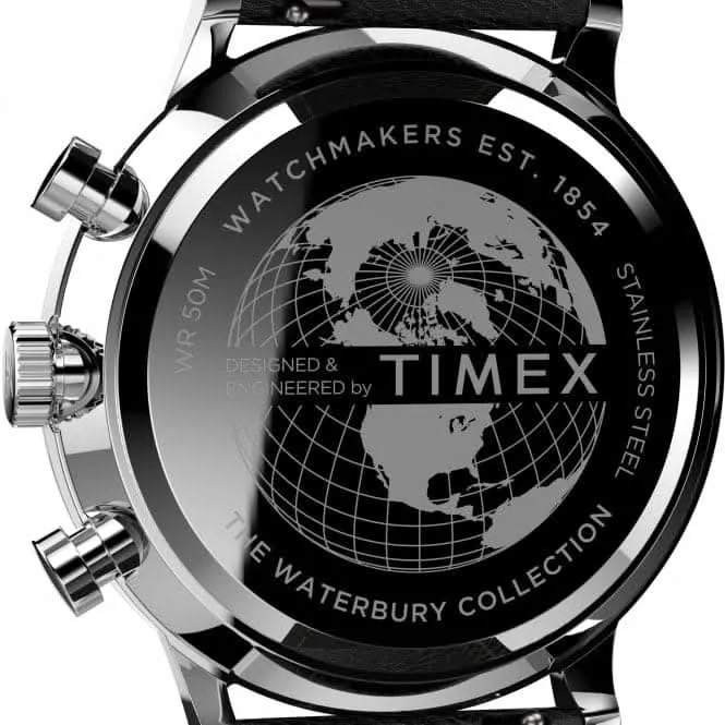 Timex Waterbury Classic Chronograph Montre en cuir TW2U88300