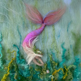 Toverlux Het Wol Feetje Silhouette, Mermaid Treasures