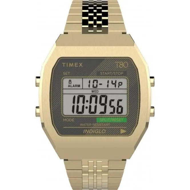 Montre unisexe Timex Lab Timex 80 en or TW2V74300
