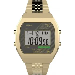 Montre unisexe Timex Lab Timex 80 en or TW2V74300