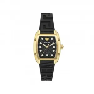Montre Versace Dominus Noir Guilloché Saphir VE8K00624