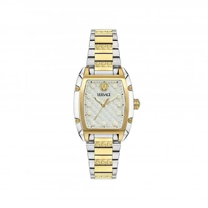 Montre Versace Dominus Blanc-Argent Saphir VE8K00424