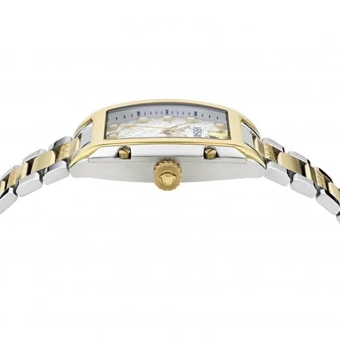 Montre Versace Dominus Blanc-Argent Saphir VE8K00424