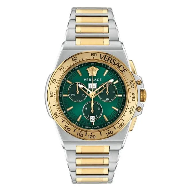 Montre Versace Gents Greca Noir Aluminium VE7H00523