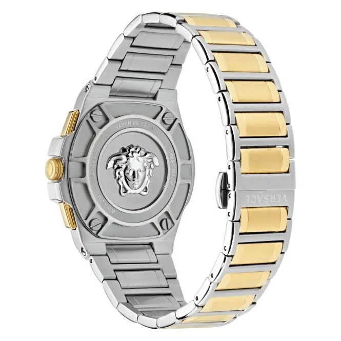 Montre Versace Gents Greca Noir Aluminium VE7H00523