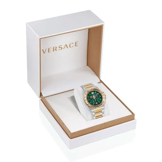 Montre Versace Gents Greca Noir Aluminium VE7H00523