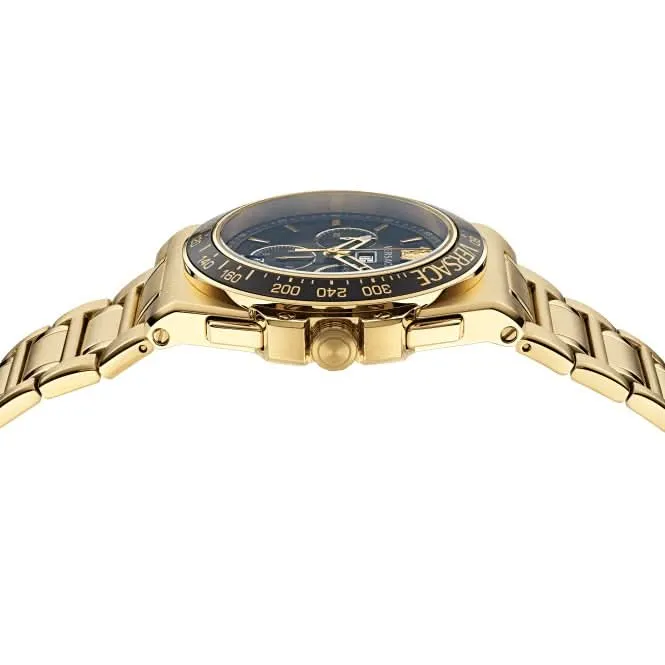Montre Versace Gents Greca Noire Alumineuse VE7H00623