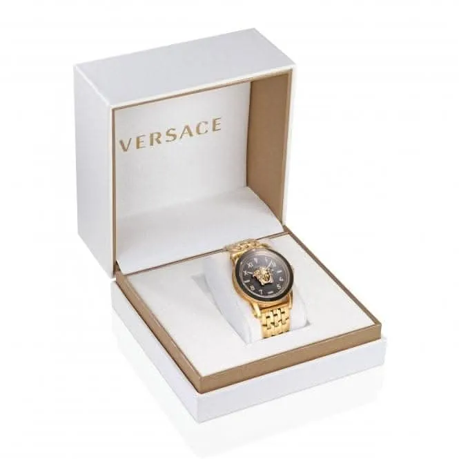 Montre Versace Gents V-Palazzo en or noir VE2V00322