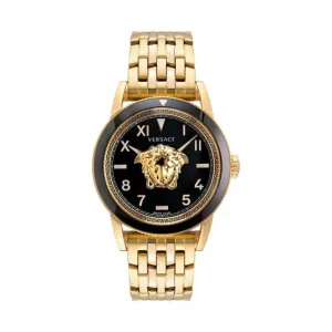 Montre Versace Gents V-Palazzo en or noir VE2V00322