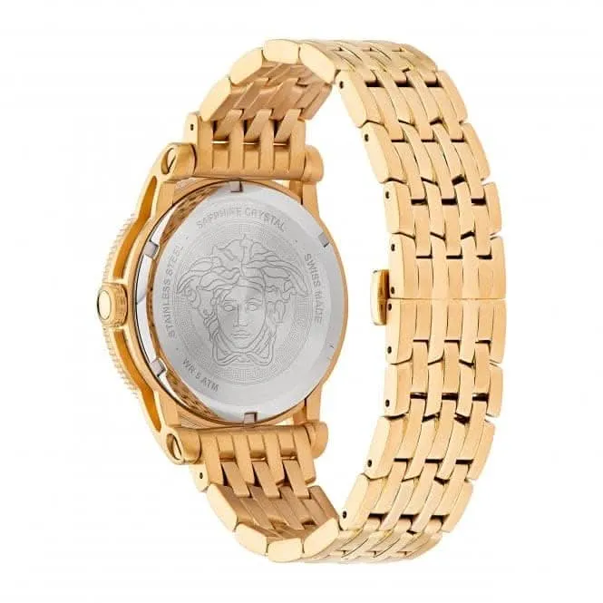 Montre Versace Gents V-Palazzo en or noir VE2V00322