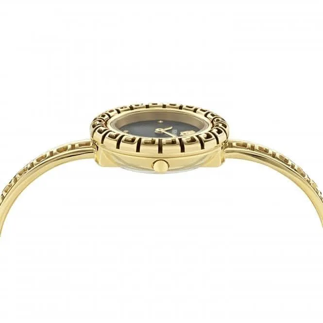 Montre antireflet Versace Iconic La Greca Noir Saphir VE8C00524