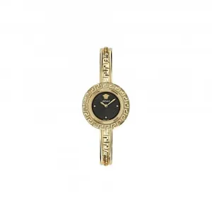Montre antireflet Versace Iconic La Greca Noir Saphir VE8C00524