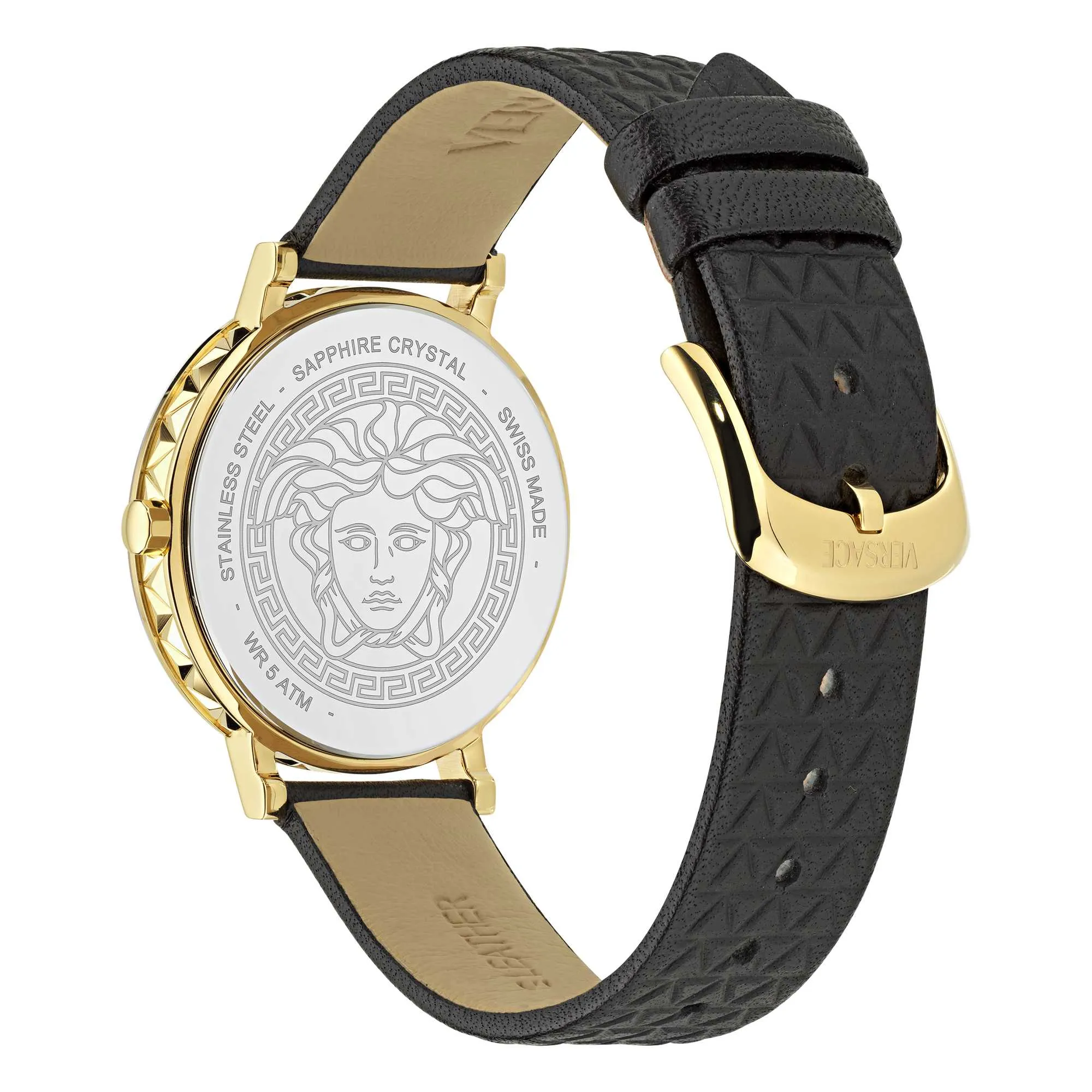 Montre Versace Ladies Daedalus Guilloché Noir VE9A00224