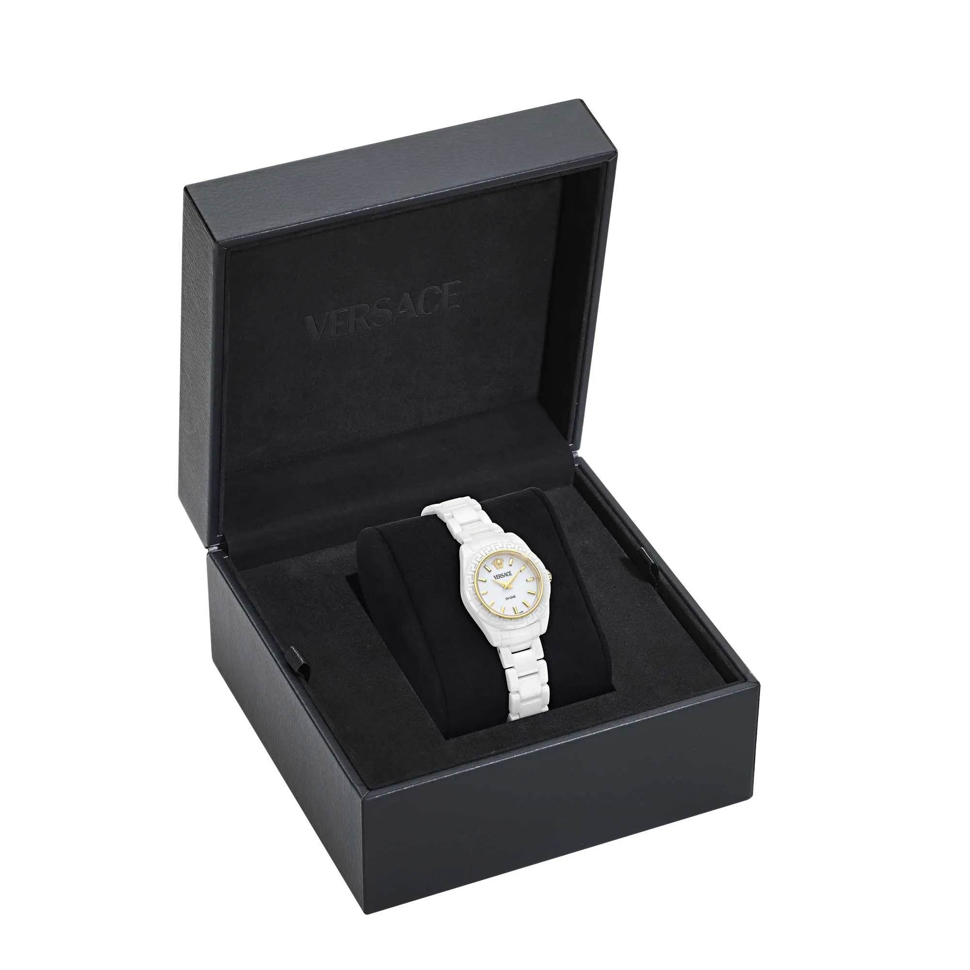 Montre Versace Ladies Dv One Mini Blanche VE9F00224