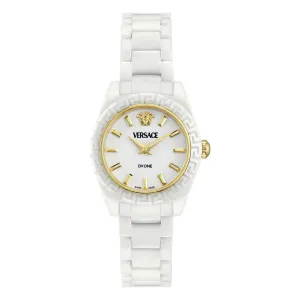 Montre Versace Ladies Dv One Mini Blanche VE9F00224
