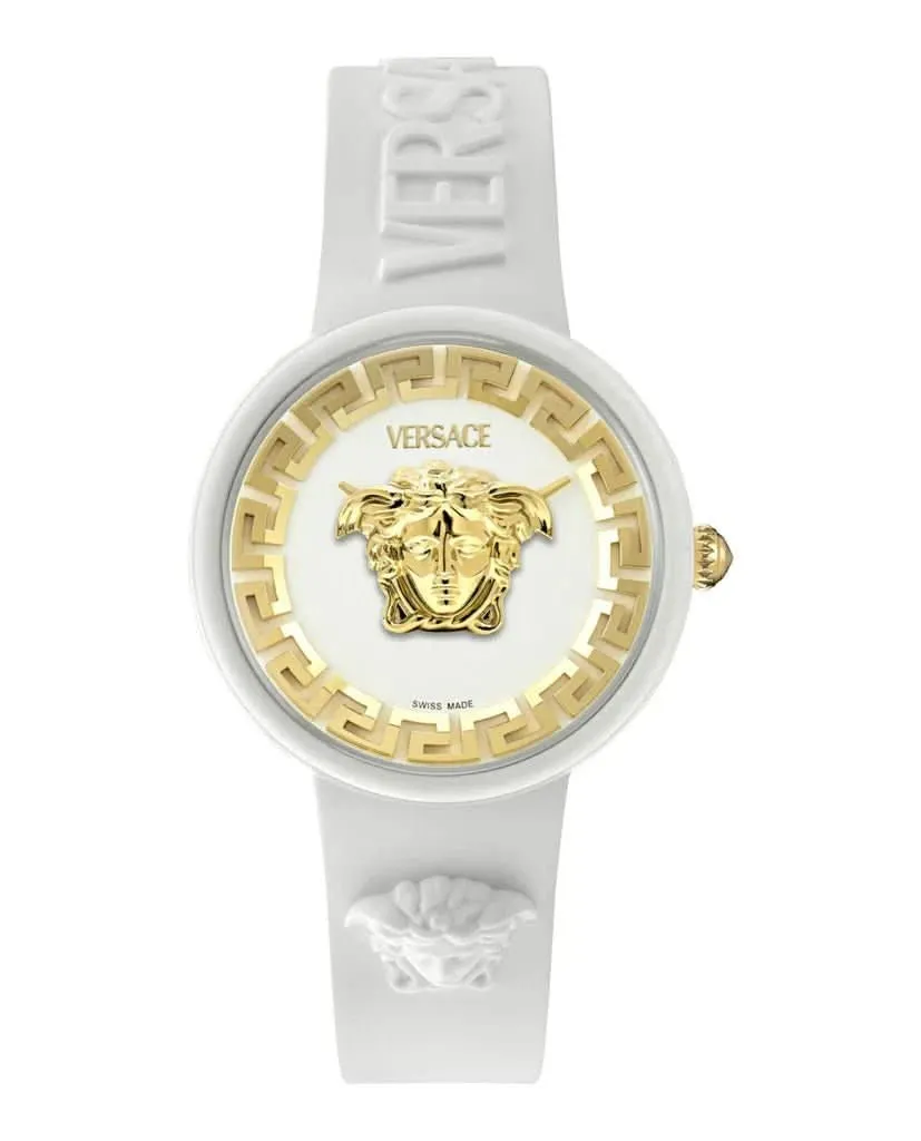 Montre unisexe iconique Medusa Pop blanche Versace VE8J00524