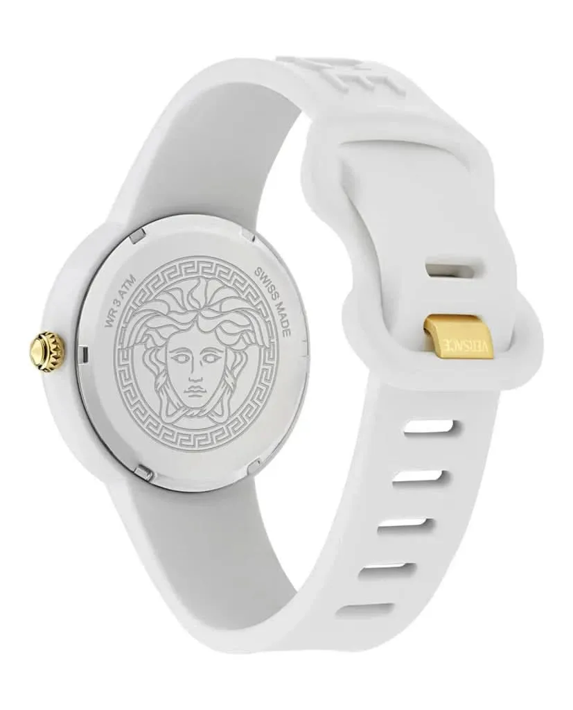 Montre unisexe iconique Medusa Pop blanche Versace VE8J00524