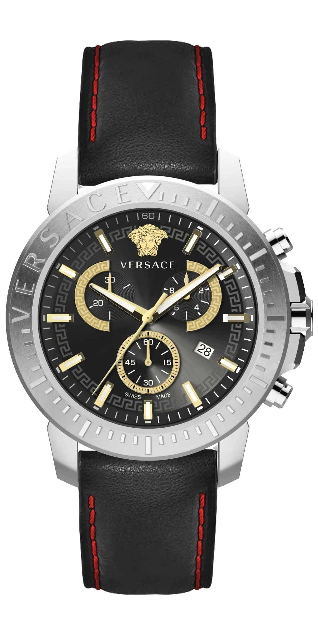 Montres Versace Montre Homme VE2E00121 Nouvelle Chrono 45mm Quartz