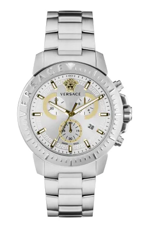 Montres Versace Montre Homme Versace VE2E00321 Nouvelle Chrono 45mm Quartz