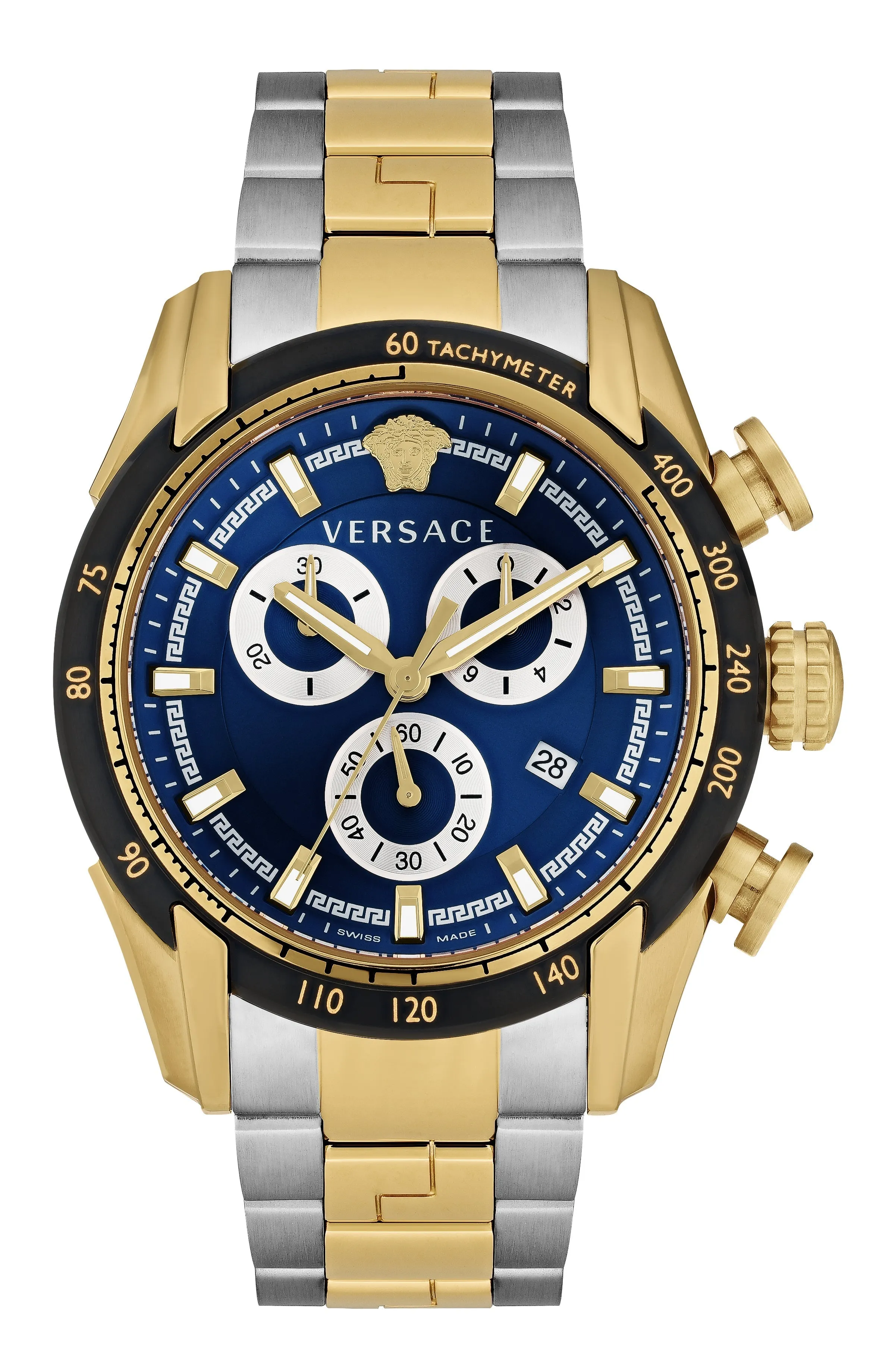 Montres Versace Montre Quartz V-Ray 44mm pour Homme VE2I01021 de Versace