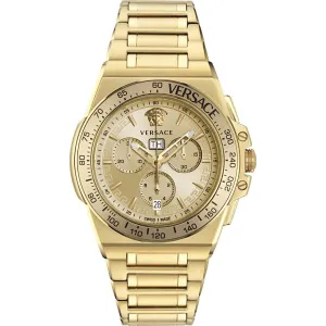 Montres Versace Montre à Quartz Greca Reaction 45mm pour Homme VE7H00723