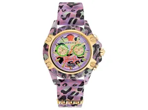 Montres Versace Montre Quartz Versace Icon Active 44mm pour Homme VEZ700722